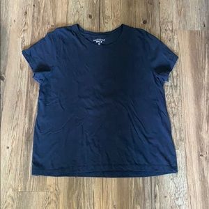 J Crew Mercantile Navy Broken-In T-shirt
